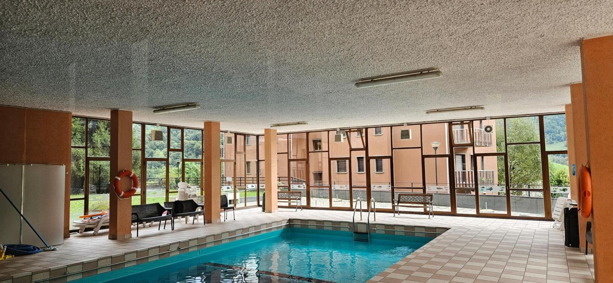 Alpine Nest With Swimmingpool Apartment Moggio  Екстериор снимка