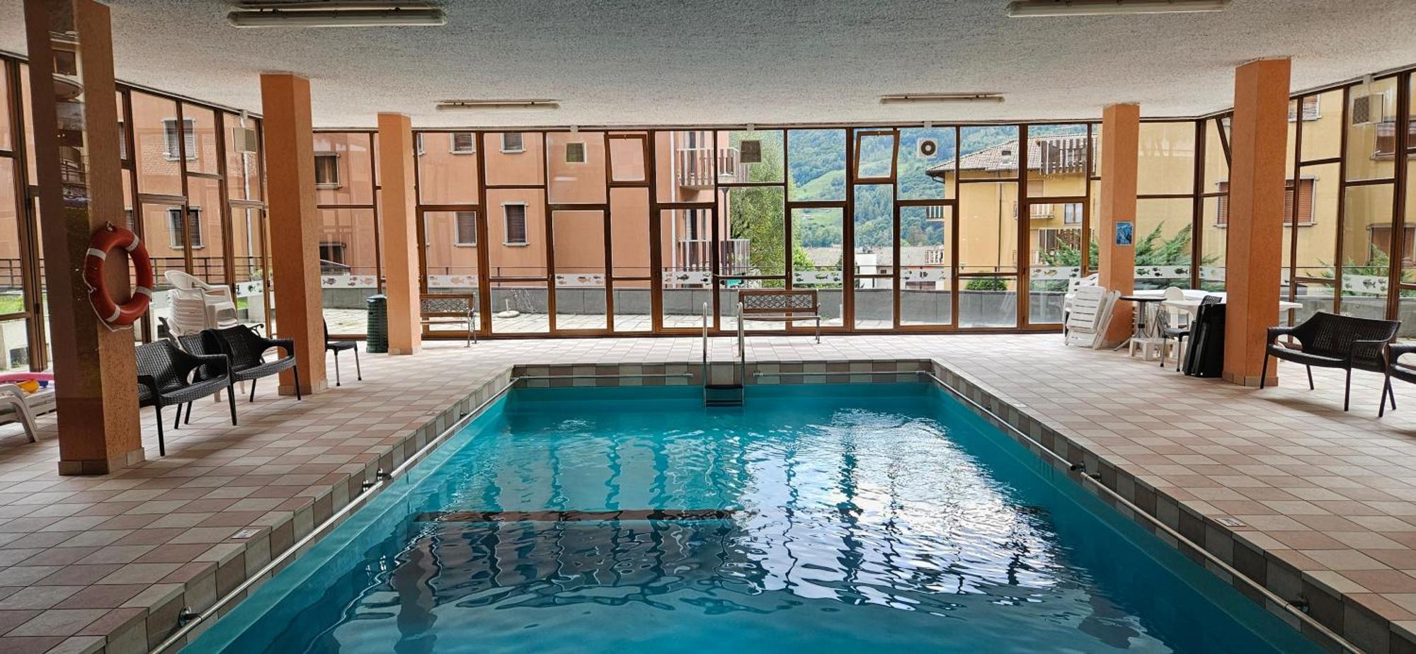 Alpine Nest With Swimmingpool Apartment Moggio  Екстериор снимка